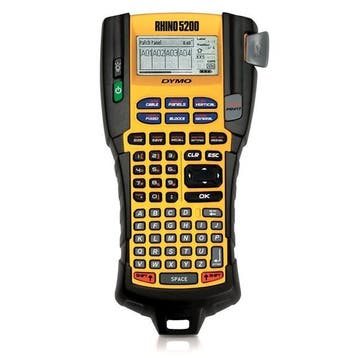 Dymo RHINO 5200 industriële labelprinter, Verzenden, Nieuw, Tape-label, Dymo