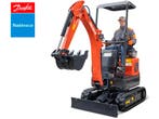 DELEKS® S120 PROFI Mini-Graafmachine Minigraver 1.2t KUBOTA, Ophalen of Verzenden, Graafmachine