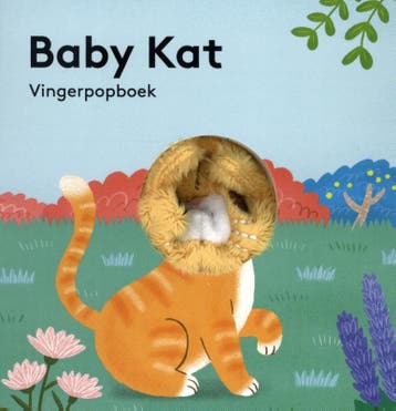 Vingerpopboekjes -  Baby Kat - los - 1234feest 9789464081008, Verzenden, Zo goed als nieuw, 1234feest