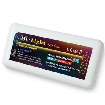 4-zone RGB ledstrip touch RF receiver, Ophalen of Verzenden, Nieuw