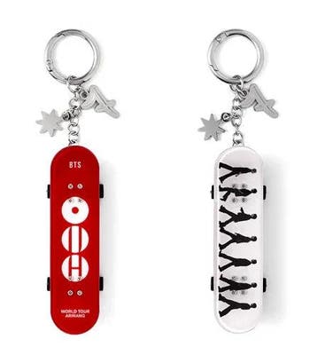 kpop merchandise - BTS - Mini Skateboard Keyring (BLACK)..., Verzenden, Zo goed als nieuw