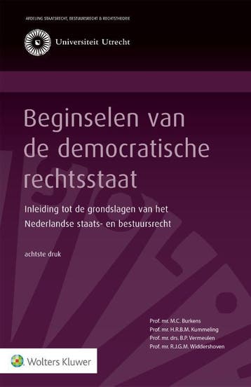 Beginselen van de democratische rechtsstaat - M.C. Burkens, Verzenden, Gelezen, M.C. Burkens
