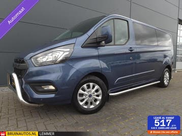 Ford Transit Custom | Zakelijke Lease v.a. €593.93 pm, Automaat, Gebruikt, Euro 6, Blauw