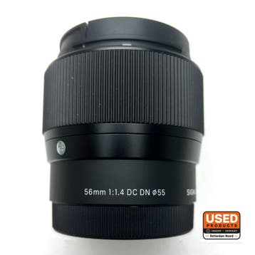 SIGMA 56mm F1.4 DC DN Contemporary Sony E Mount, Verzenden, Gebruikt