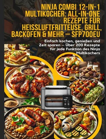 Ninja Combi 12-In-1 Multikocher: All-In-One Rezepte Für Heiß, Ophalen of Verzenden, Nieuw, Elin Leckerschmaus