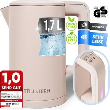Waterkoker met temperatuurregeling - Warmhoudfunctie - RVS -, Verzenden, Zo goed als nieuw