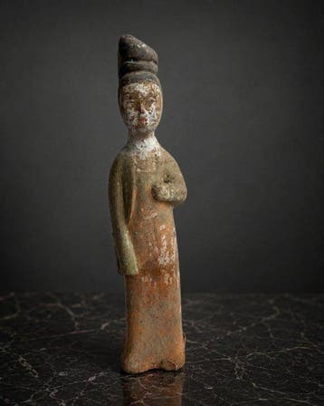 Oud Chinees, Tang-dynastie Terracotta Hofdame /
