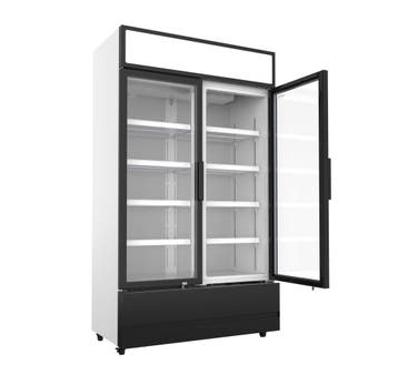 Combisteel Koelkast | 750L | Zwart/Wit | +1°C/+10°C | Geforc, Witgoed en Apparatuur, Koelkasten en IJskasten, Ophalen of Verzenden