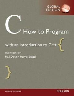 C How to Program, Global Edition - Deitel Paul 9781292110974, Verzenden, Gelezen, Deitel Paul