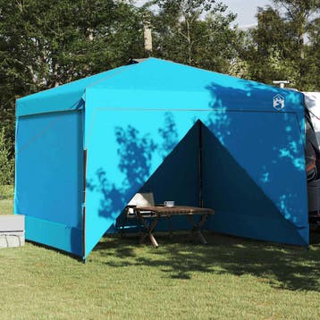 vidaXL Luifeltent 290 x 290 x 251 cm Blauw Stof, Verzenden, Nieuw