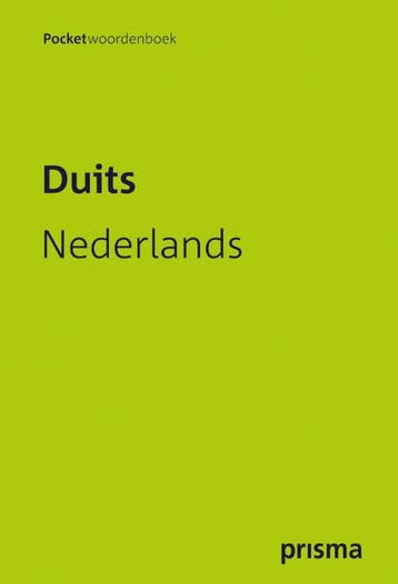 Prisma pocketwoordenboeken Duits-Nederlands / Prisma, Boeken, Woordenboeken, Verzenden, Gelezen, J.A.H. van Gemert