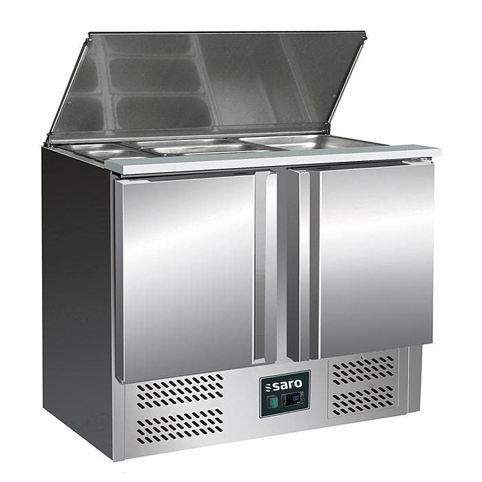 SARO Saladette met 2 deuren - BALDUR S 902, Zakelijke goederen, Horeca | Keukenapparatuur, Koelen en Vriezen, Verzenden
