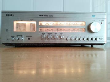 Philips - 787 AM/FM Solid state stereo receiver, Nieuw