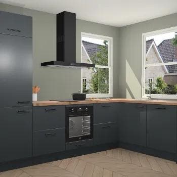 Onyxgrijze keuken Salzburg 110849, Verzenden, Nieuw