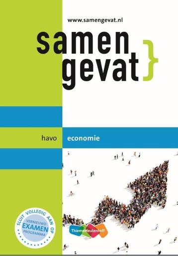 Samengevat Economie havo 9789006107210, Zo goed als nieuw
