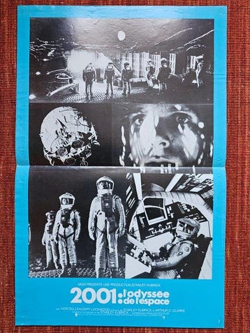 Stanley Kubrick, 2001: A Space Odyssey – Original French MGM