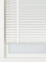 HEMA Jaloezie hout bamboe 50mm wit, Verzenden, Nieuw