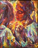 Vitaly Leshukov Soldatov (1968) - Intimidad En Luz Dorada