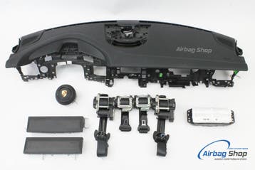 AIRBAG SET Dashboard zwart speaker PORSCHE TAYCAN (2019-...), Gebruikt