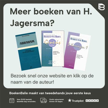 Verklaring van de Hebreeuwse bijbel Exodus / Verklaring van, Boeken, Verzenden, Zo goed als nieuw, H. Jagersma