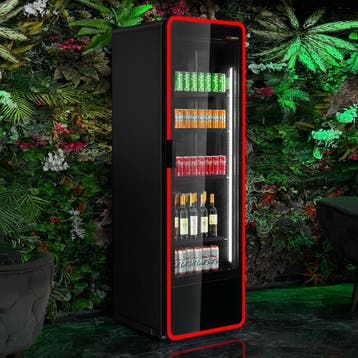 GGM Gastro | Drankenkoelkast - 670mm - 550L - met 1 glasdeur, Verzenden, Nieuw, Effen