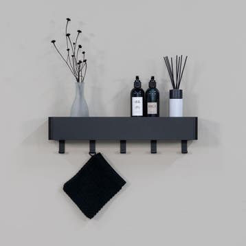 Spinder Design Multi 5 wandkapstok - zwart, Verzenden, Nieuw
