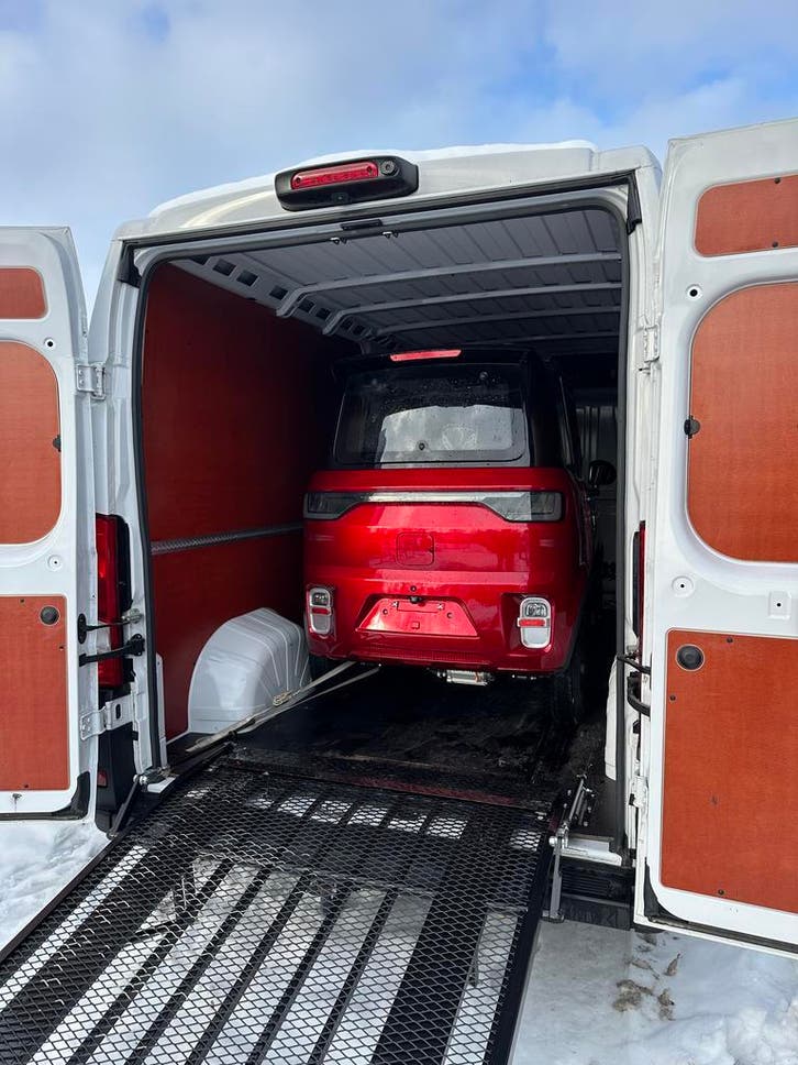 Nieuwe E-Movo Pace 45 – Elektrische Micro-auto (45 km/u) WOM, Diversen, Brommobielen en Scootmobielen, 46 km of meer, Nieuw, 16 km/u of meer