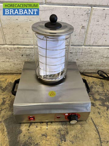 RVS Hotdogkoker Hotdogwarmer Hotdog 230V Horeca, Zakelijke goederen, Horeca | Keukenapparatuur, Ophalen of Verzenden, Nieuw zonder verpakking