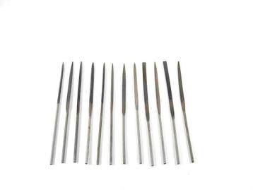 Naaldvijlen Set Mini 100mm- 12 st, Verzenden, Nieuw