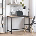 vidaXL Tafel Naturel 100 x 50 x 77 cm Engineered hout en, Huis en Inrichting, Verzenden, Nieuw