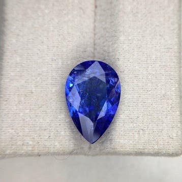 Zonder minimumprijs - 1 pcs Blauw, Violet Tanzaniet - 5.17, Sieraden, Tassen en Uiterlijk, Nieuw