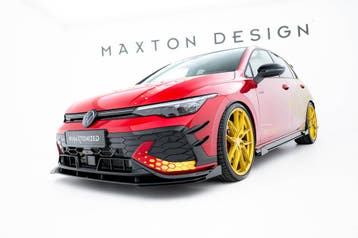 Maxton Street Pro Front Splitter met Flaps Volkswagen Golf, Verzenden