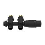 [neu.haus] Thermostaatkraan Gloppen voor radiatoren zwart, Doe-het-zelf en Verbouw, Verwarming en Radiatoren, Verzenden, Nieuw