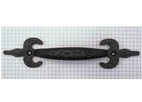 Vaste handgreep ijzer zwart 180 mm, Doe-het-zelf en Verbouw, Overige Doe-het-zelf en Verbouw, Verzenden