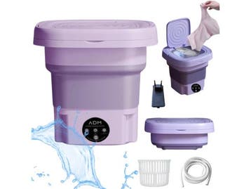 Veiling - Draagbare opvouwbare mini wasmachine, Witgoed en Apparatuur, Wasmachines, Nieuw