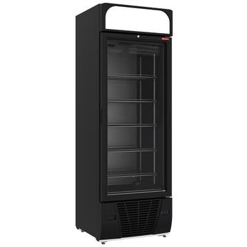 Diamond Vrieskast | 496L | Zwart | -18°C/-24°C | Met wielen, Witgoed en Apparatuur, Koelkasten en IJskasten, Ophalen of Verzenden