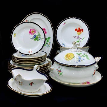 Meissen - First Choice - Exquisite Dinner Set for 6 Persons, Antiek en Kunst, Antiek | Meubels | Tafels