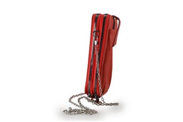 Charm London Crossbodytas Rood, Sieraden, Tassen en Uiterlijk, Tassen | Damestassen, Verzenden, Zo goed als nieuw, Rood