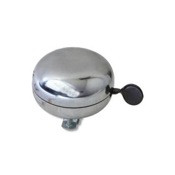 Ding dong bel zilver 80mm, Fietsen en Brommers, Verzenden, Nieuw