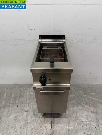 RVS Zanussi Friteuse 12 liter GAS Horeca, Ophalen of Verzenden, Gebruikt