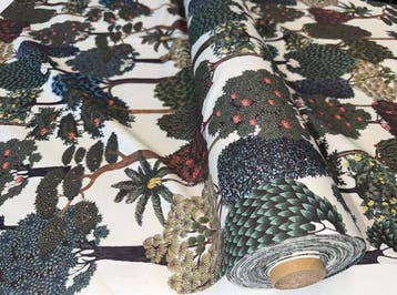 GCFabrics – Katoenen stof voor bekleding Exotische Tuin –