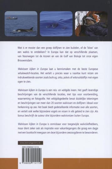 Walvissen kijken in Europa / Wildernis dichtbij, Verzenden, Zo goed als nieuw, Martijn de Jonge