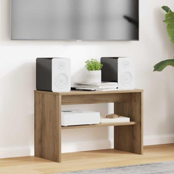 vidaXL TV-kast 60 x 30 x 40 cm Artisan Eiken Bewerkt hout, Minder dan 50 cm, Verzenden, Nieuw, Minder dan 100 cm