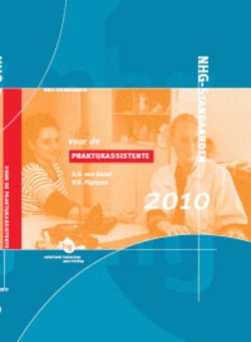 NHG Standaarden praktijkassistente / 2010 - van Gunst, Verzenden, Zo goed als nieuw