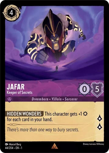 [44/204] - JAFAR - Keeper of Secrets ENG FOIL [M/NM], Ophalen of Verzenden, Nieuw