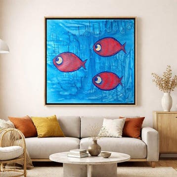 Denis Kuvayev (1971) - Goldfish swims out of the nets - XL