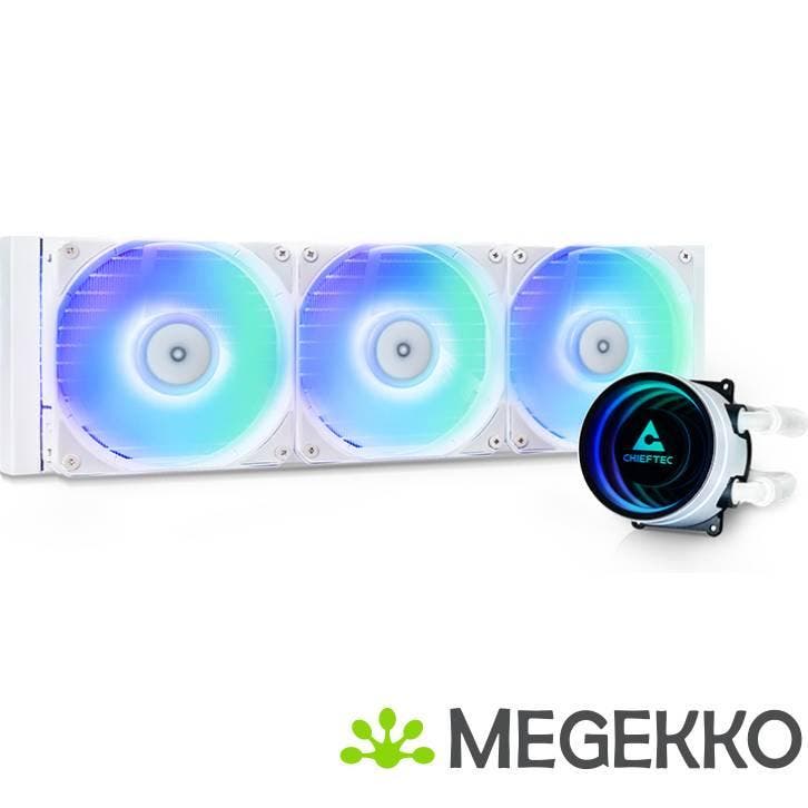 Chieftec Iceberg 360 RGB Wit, Computers en Software, Computerkoelers, Nieuw, Verzenden