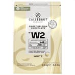 Callebaut Chocolade Callets Wit (W2) 2,5 kg, Verzenden, Nieuw