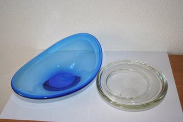 Holmegaard - Per Lütken - Schaal (2) - Selandia - Glas