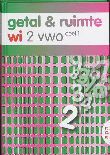 Getal en ruimte 2 Vwo deel 1 9789011106376, Boeken, Verzenden, Zo goed als nieuw